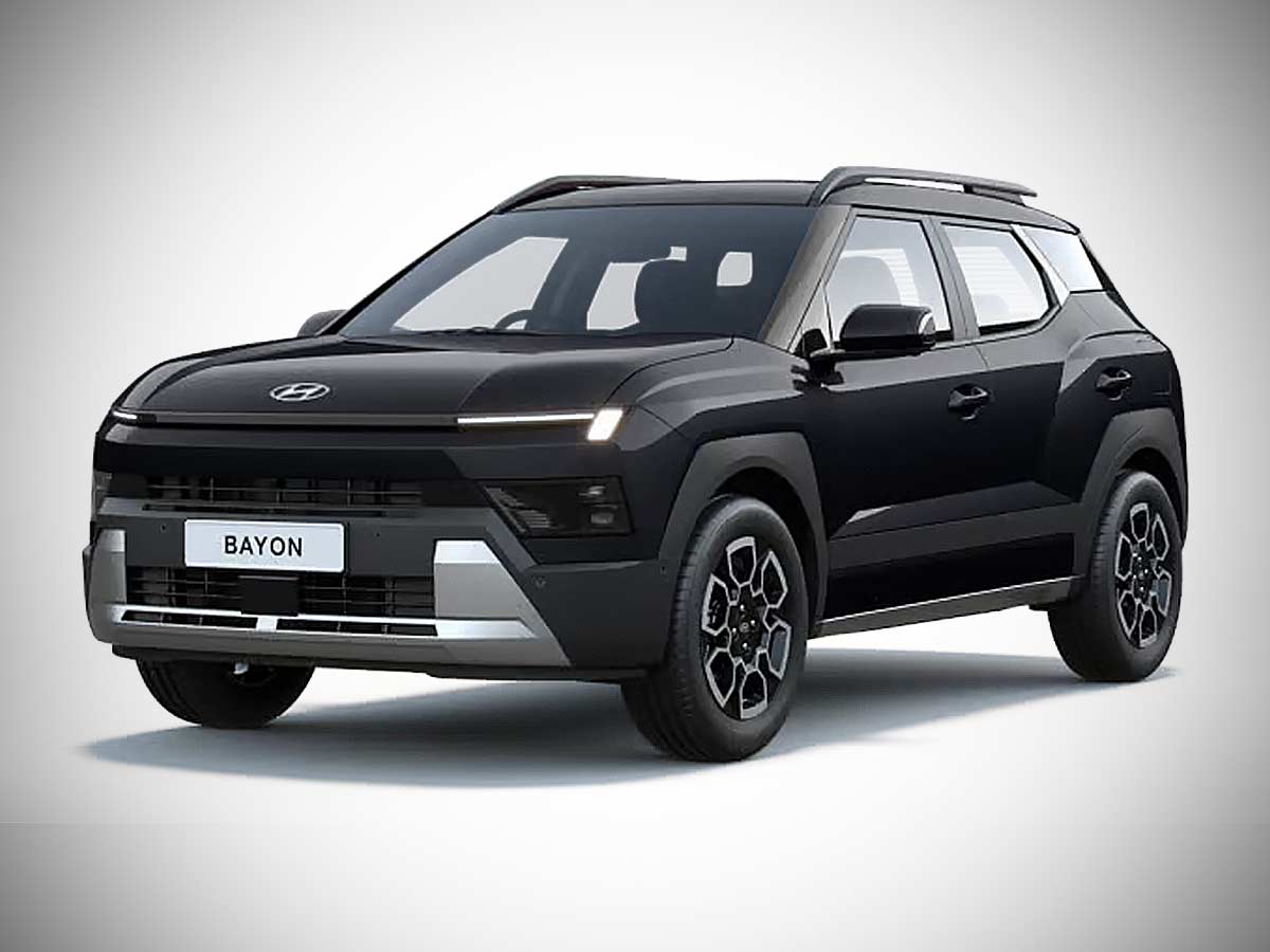 Hyundai Bayon Colour Options (2026) India-Spec 2 2026 Hyundai Bayon Titanium Black
