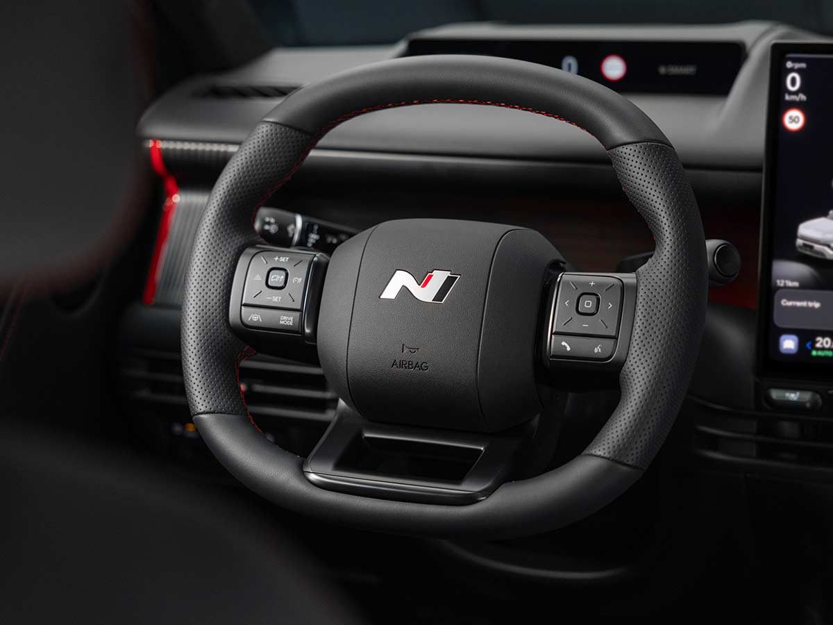 2026 Hyundai Tucson N Line Steering Wheel