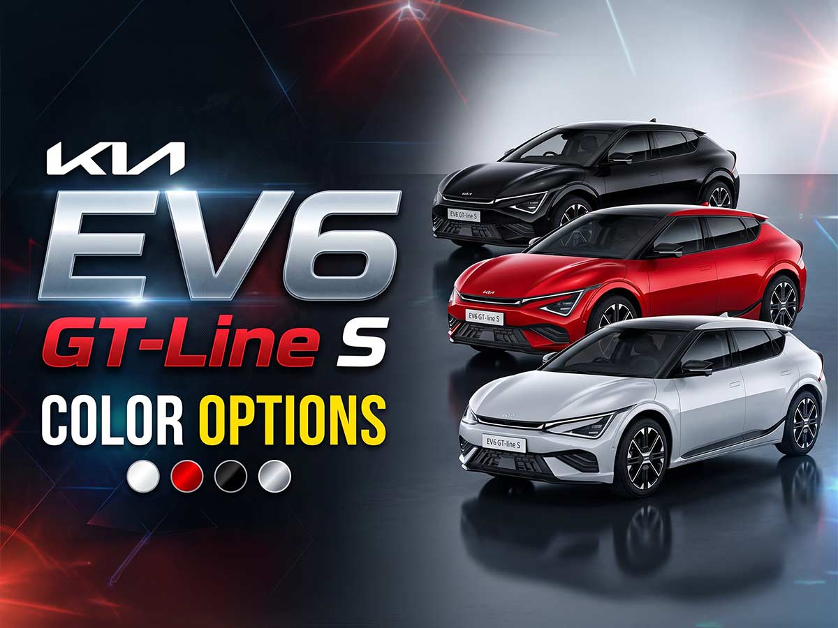 2026 Kia EV6 GT Line S Colors All Options