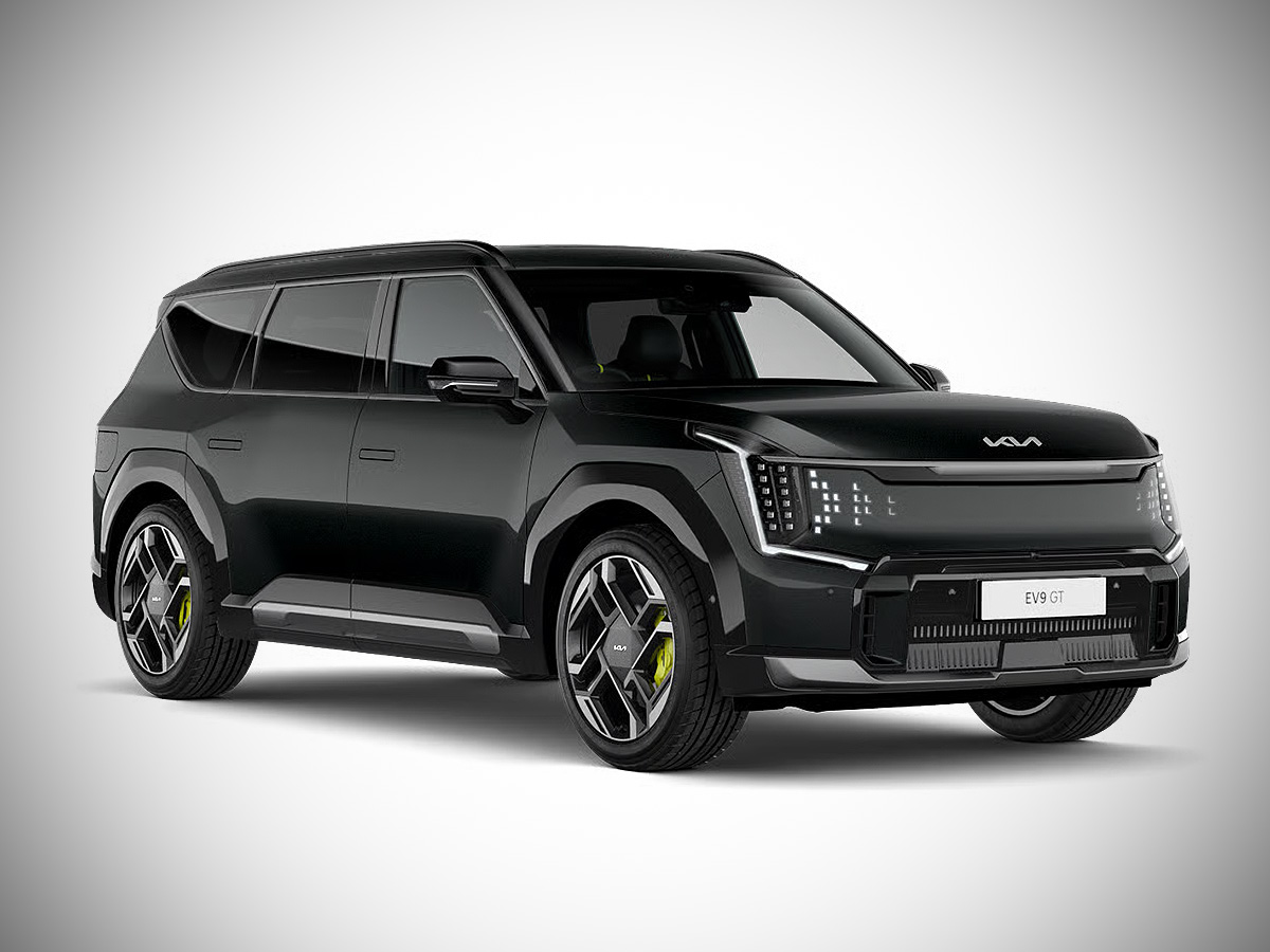 2026 Kia EV9 GT Colour Options: A Guide to Choosing the Right Colour 3 2026 Kia EV9 GT Midnight Black Front
