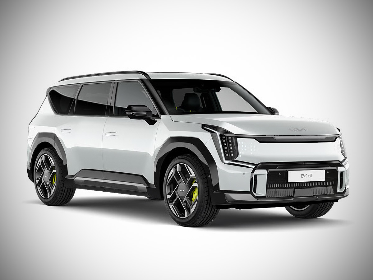 2026 Kia EV9 GT Colour Options: A Guide to Choosing the Right Colour 11 2026 Kia EV9 GT White Pearl Front