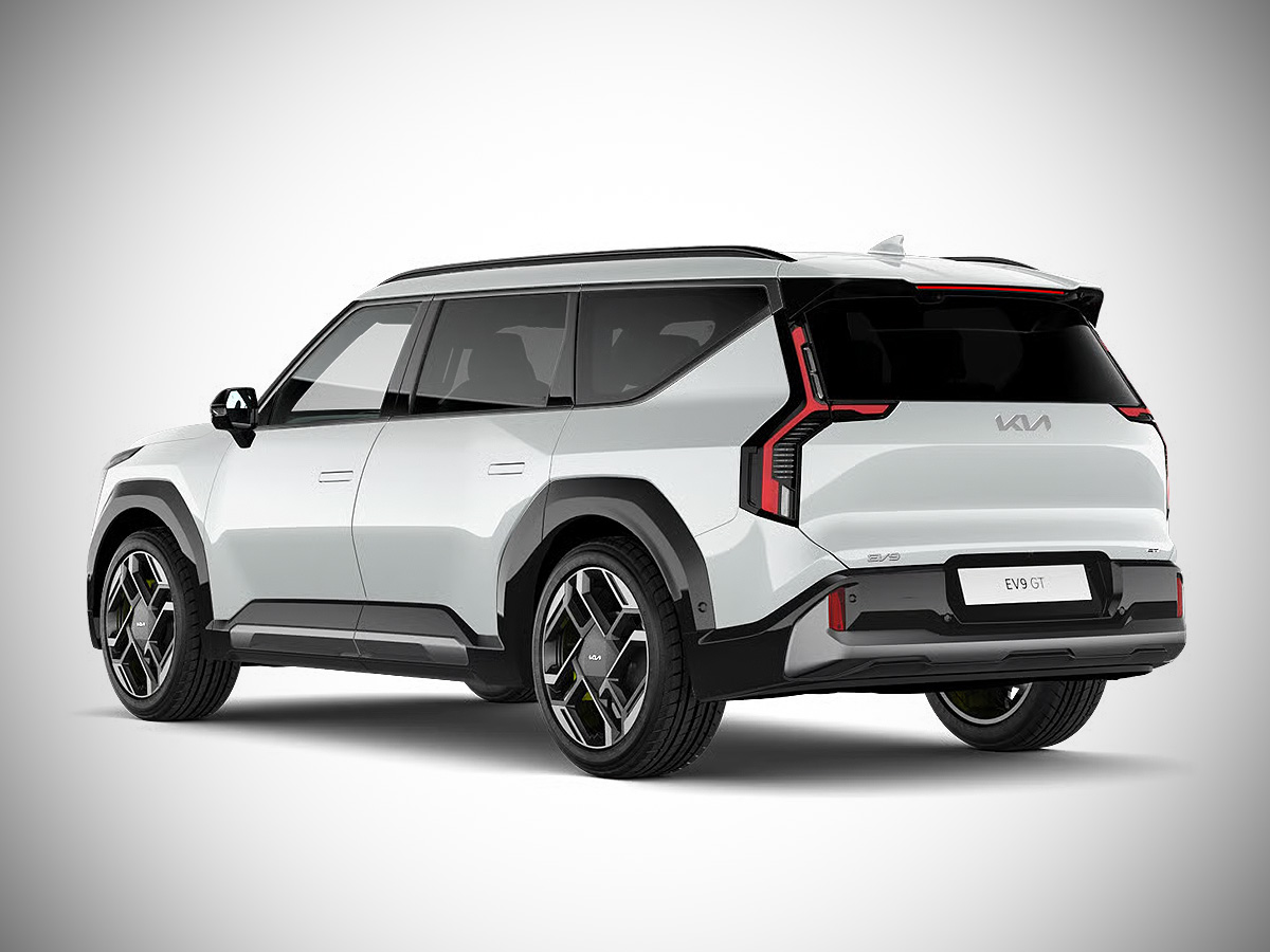2026 Kia EV9 GT Colour Options: A Guide to Choosing the Right Colour 12 2026 Kia EV9 GT White Pearl Rear