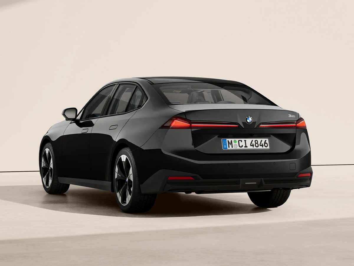 2027 BMW 3 Series 320 Saloon Black Sapphire Rear