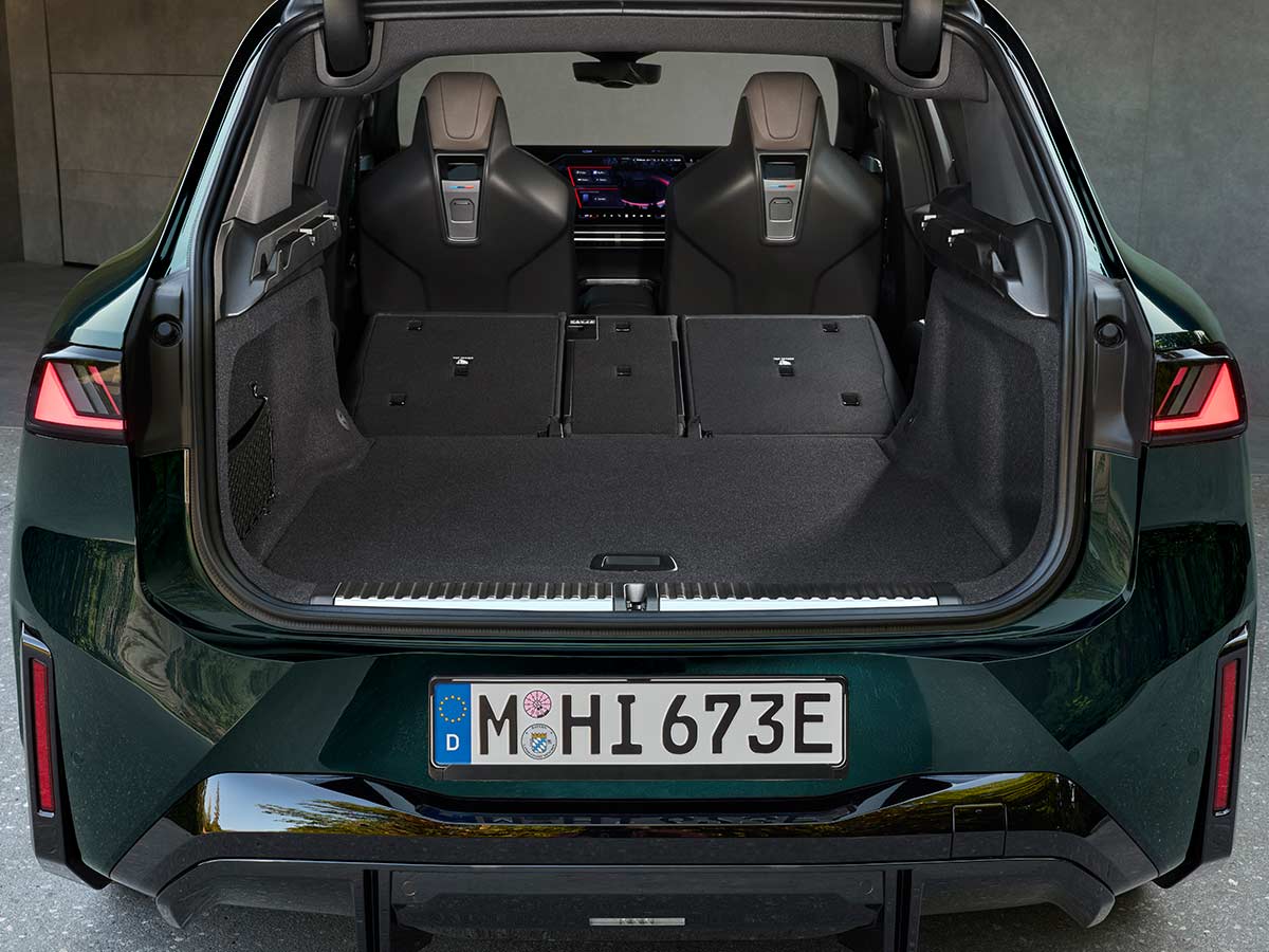 2027 BMW iX3 M60 Luggage Space Seats Folded