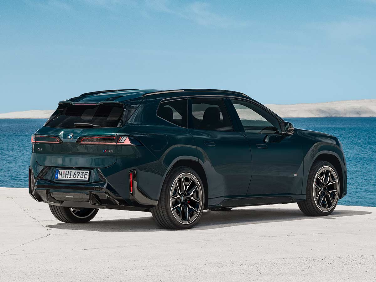 2027 BMW iX3 M60 Rear Quarter View