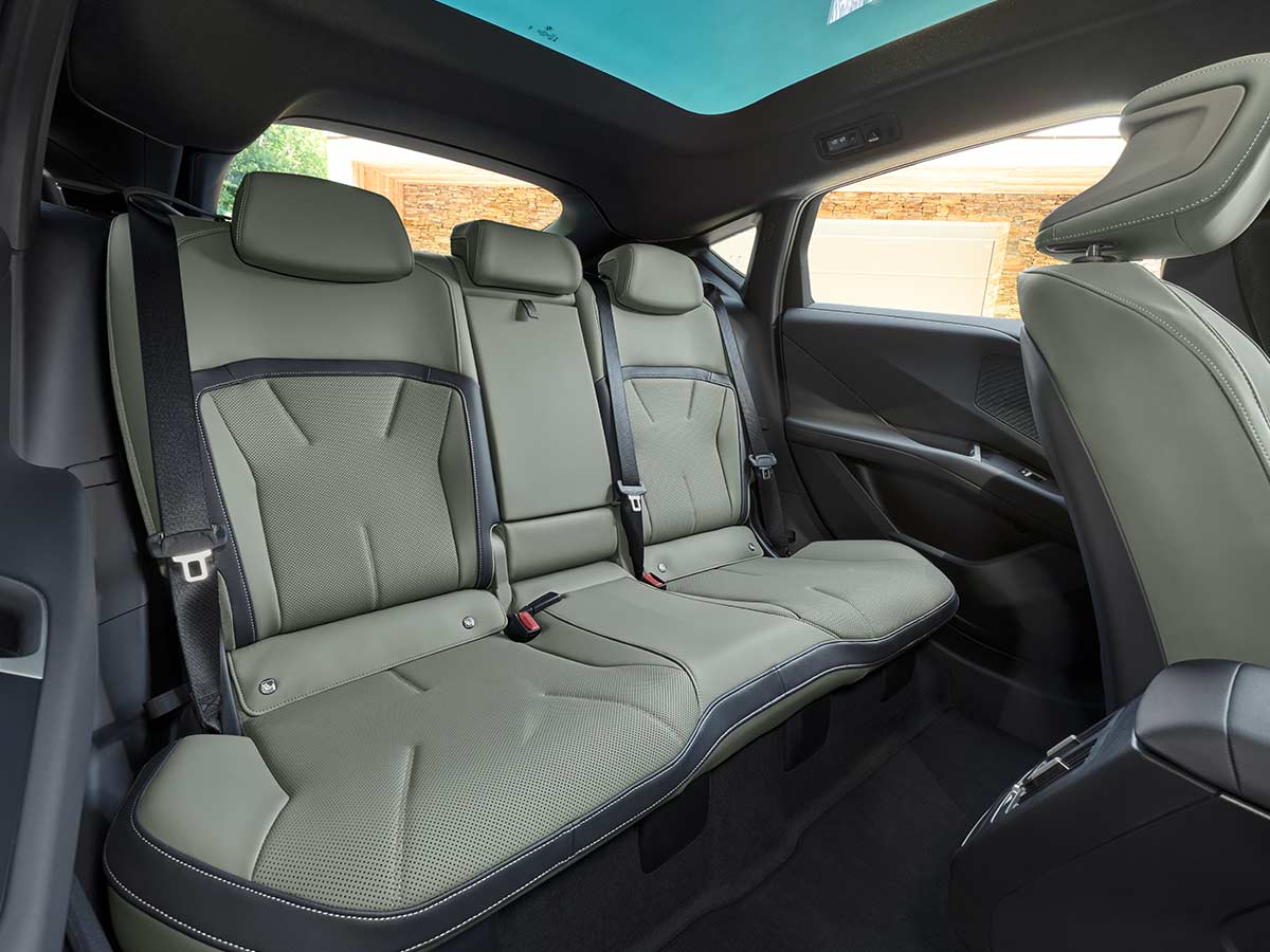 2027 BMW iX4 50 Xdrive Rear Seats