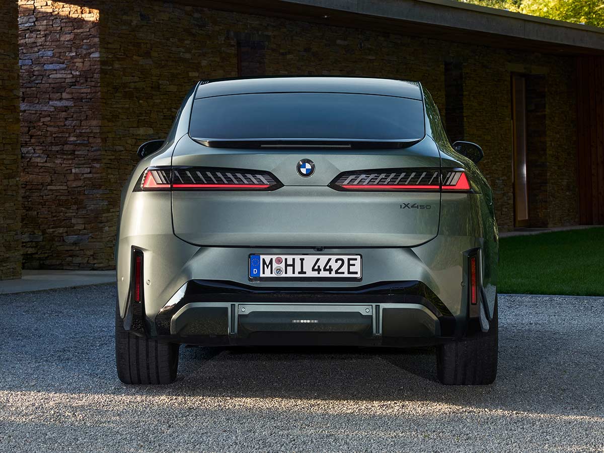 2027 BMW iX4 50 Xdrive Rear View