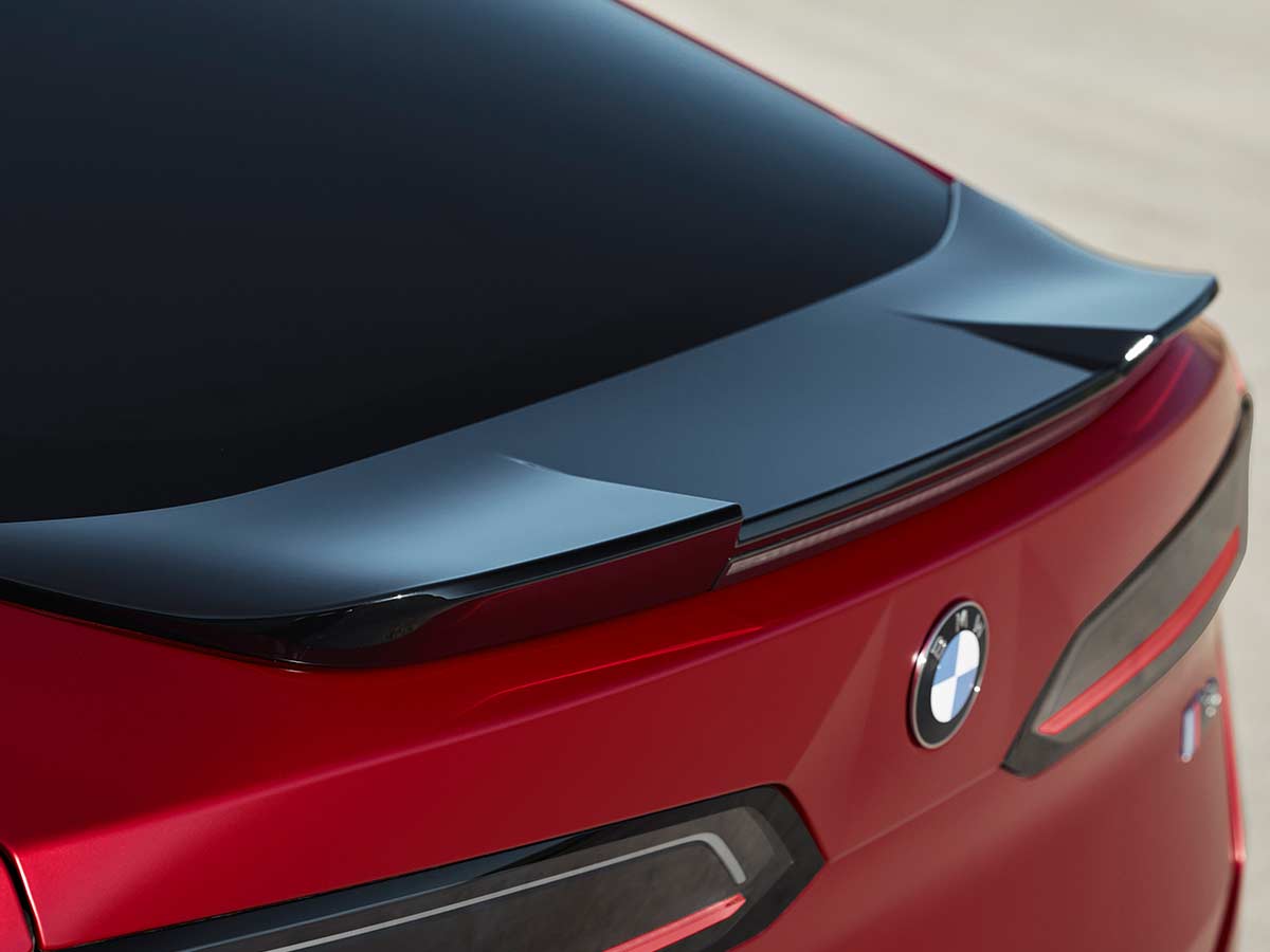 2027 BMW iX4 M60 Xdrive Boot Spoiler