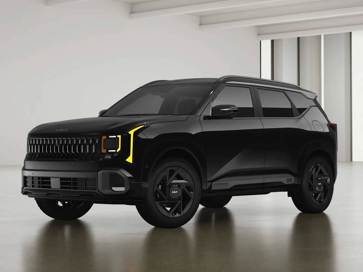 2027 Kia Seltos X Line S Aurora Black Pearl Front