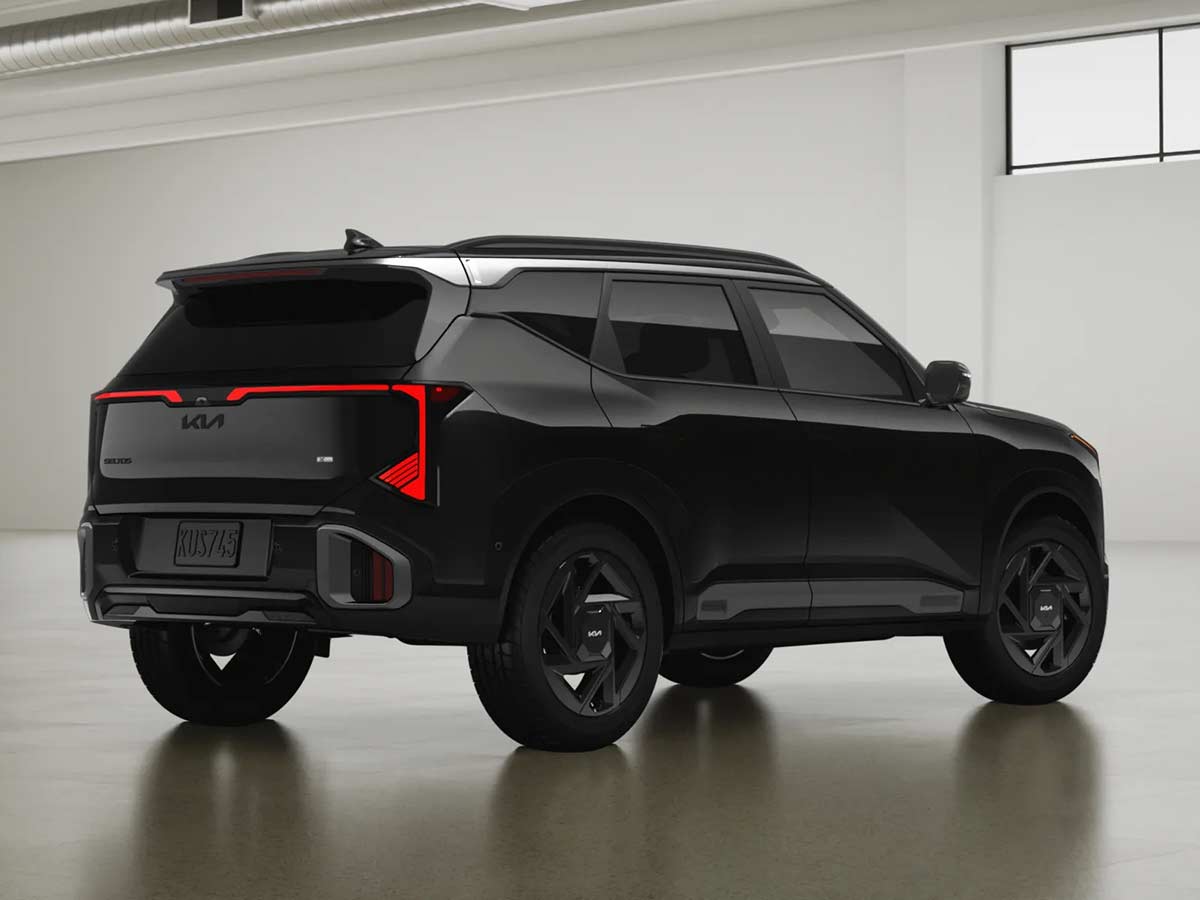 2027 Kia Seltos X Line S Aurora Black Pearl Rear