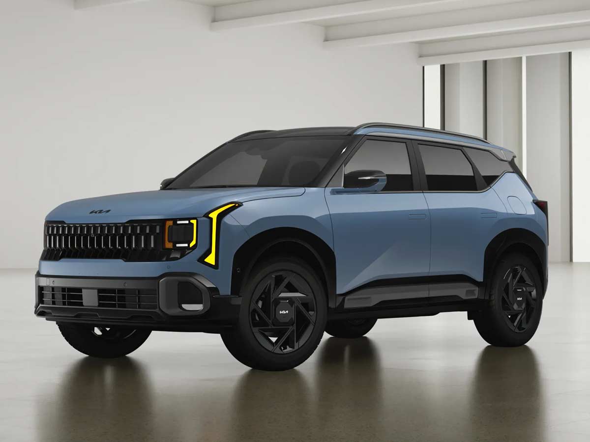 2027 Kia Seltos X Line S Frost Blue Front