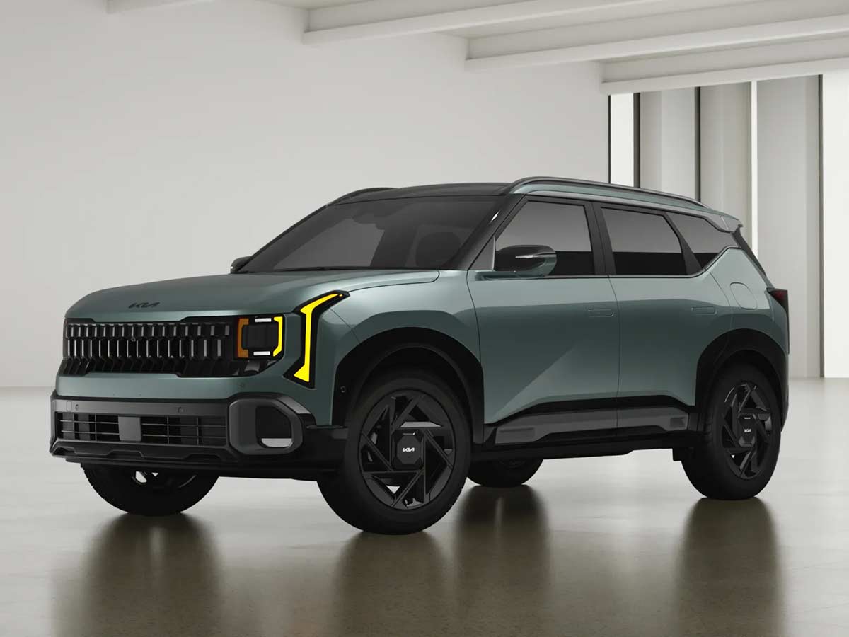 2027 Kia Seltos X Line S Iceberg Green Front