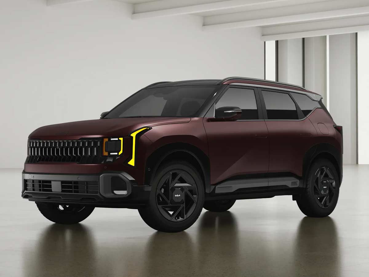 2027 Kia Seltos X Line S Magma Red Matte Front
