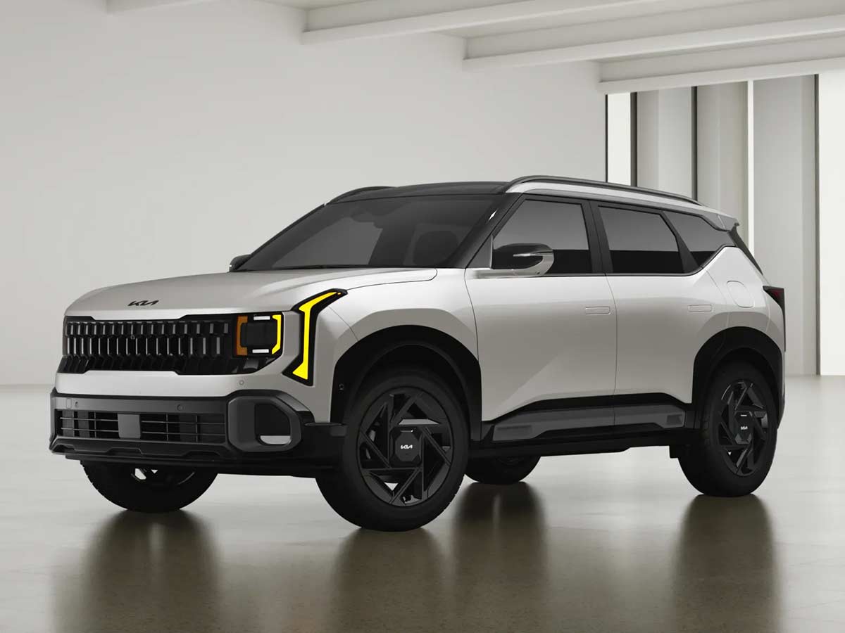 2027 Kia Seltos X Line S Snow White Pearl Front