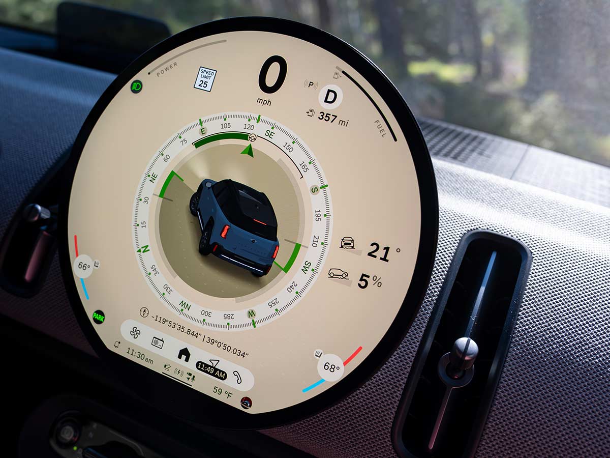 2027 MINI Countryman Untamed Edition Digital Instrument Cluster