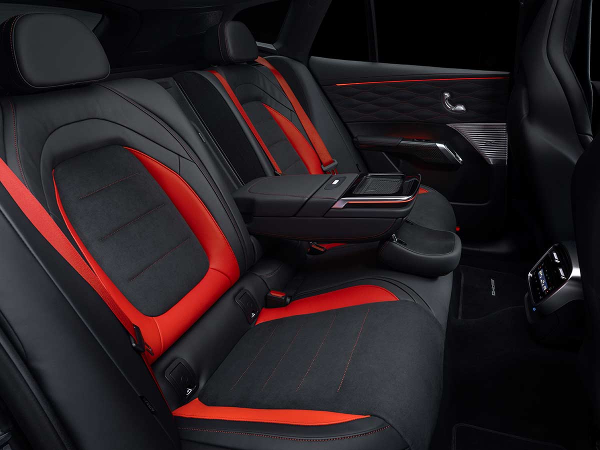 2027 Mercedes AMG GT 55 SUV Rear Seats