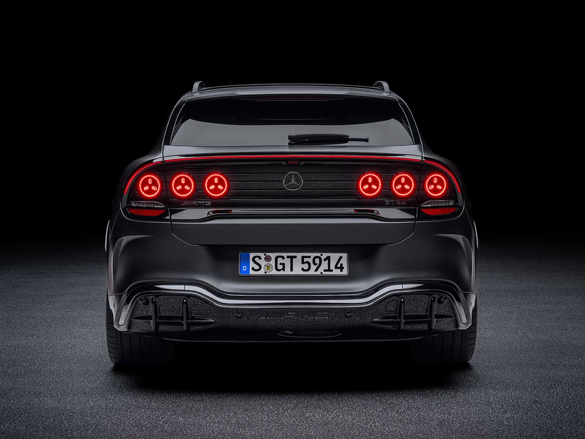 2027 Mercedes AMG GT 55 SUV Rear View