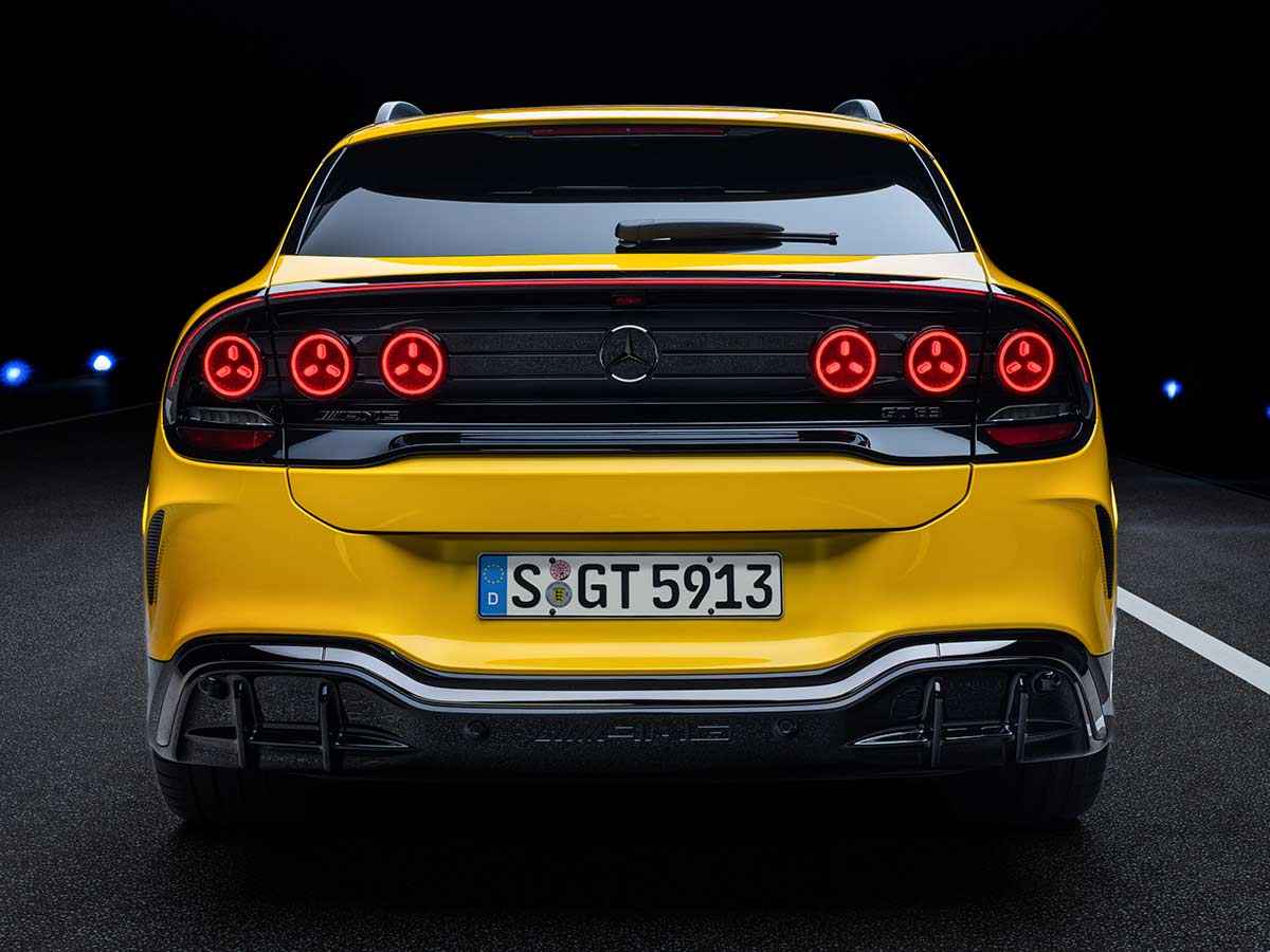 2027 Mercedes AMG GT 63 SUV Rear View