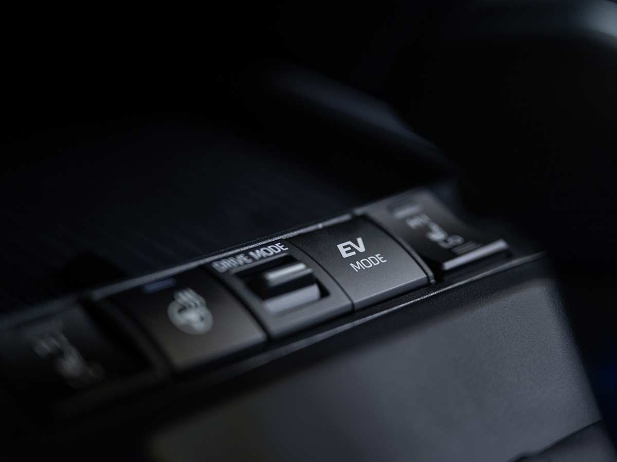 2027 Toyota Corolla Cross Hybrid XSE AWD Drive Mode Selector