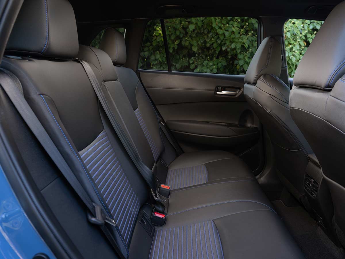 2027 Toyota Corolla Cross Hybrid XSE AWD Rear Seat