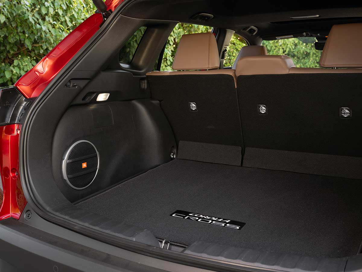 2027 Toyota Corolla Cross XLE AWD Luggage Space