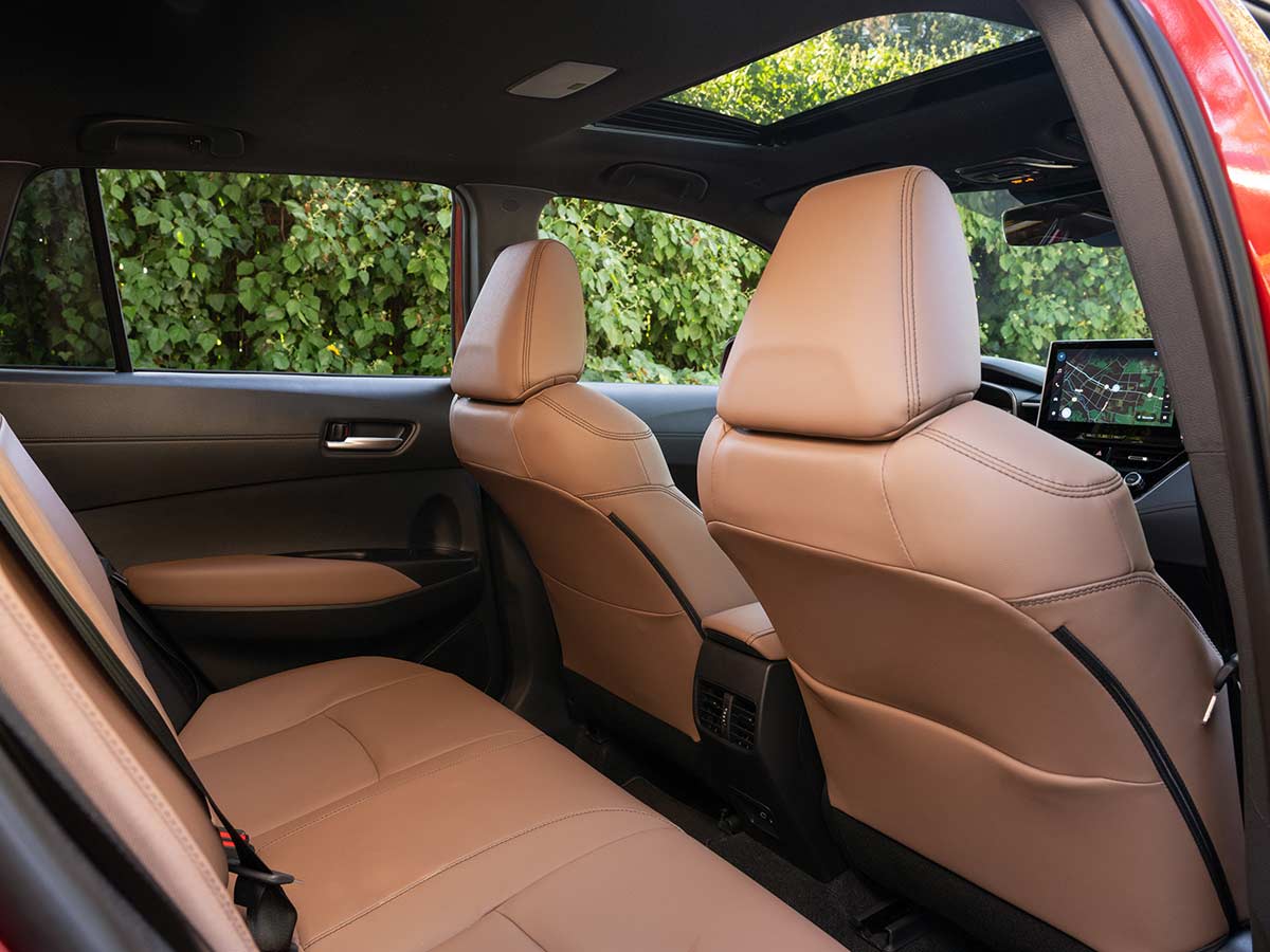 2027 Toyota Corolla Cross XLE AWD Rear Seats