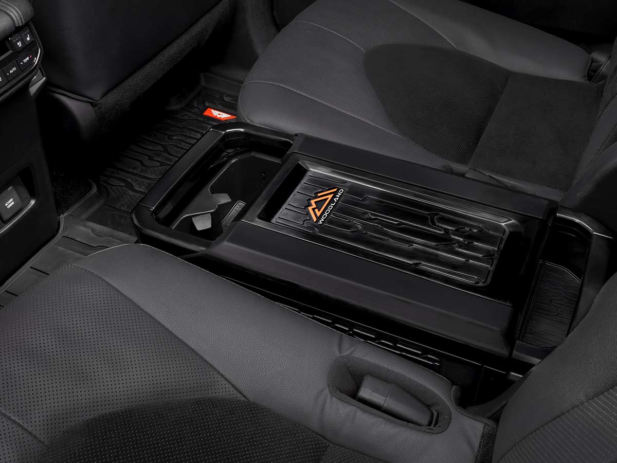 2027 Toyota Grand Highlander Woodland Edition Central Armrest