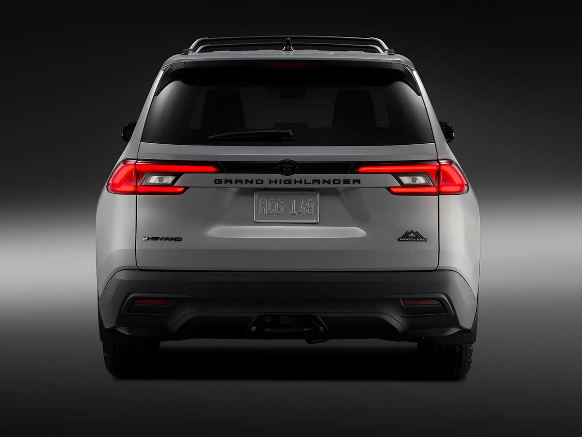2027 Toyota Grand Highlander Woodland Edition Rear View