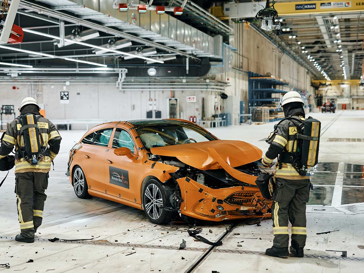 Mercedes-Benz CLA: Inside the Crash Test That Put Occupant and Battery Safety to the Ultimate Test 7 Mercedes Benz CLA Crash Test Rescue Intelligence 2026