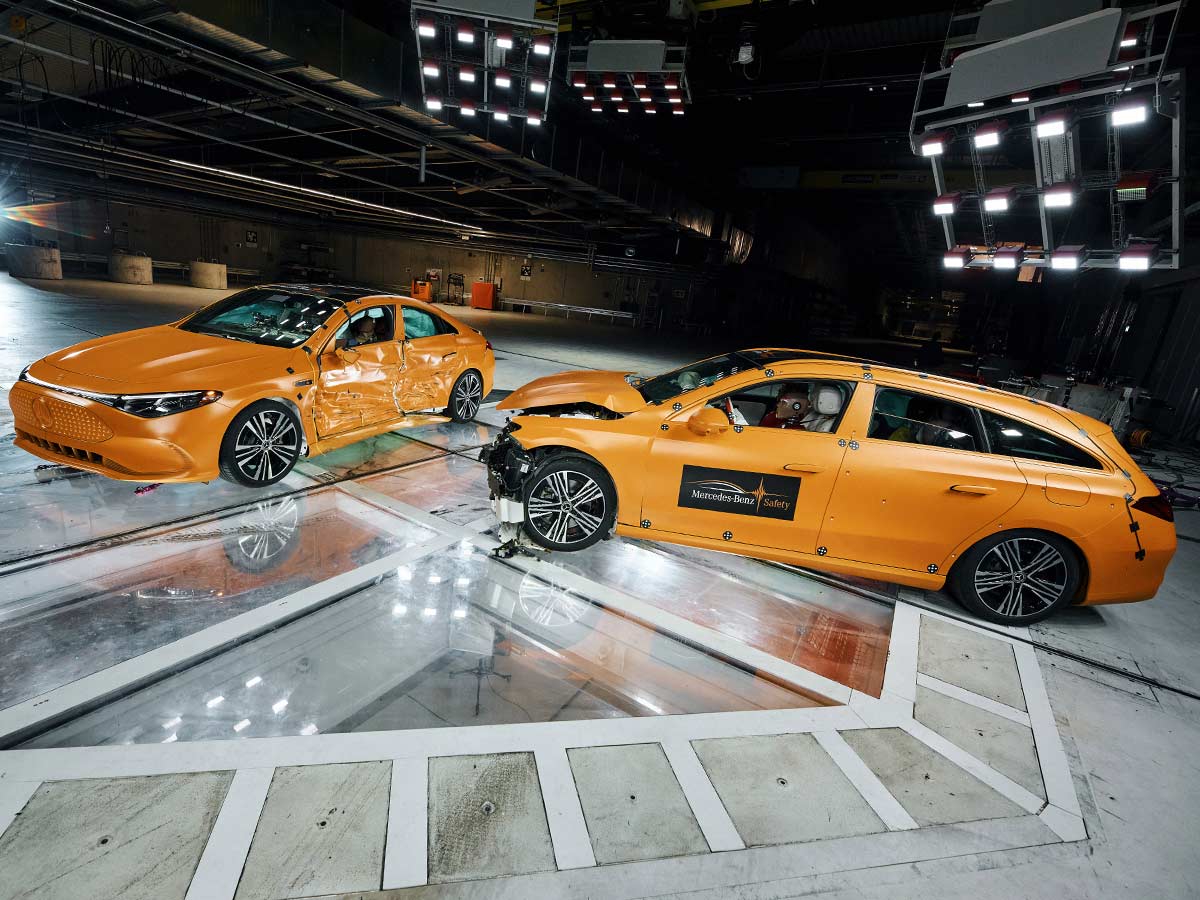 Mercedes-Benz CLA: Inside the Crash Test That Put Occupant and Battery Safety to the Ultimate Test 1 Mercedes Benz CLA Sedan and Estate Crash Test 2026